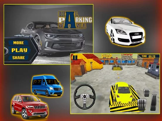 Изображение игры: Real Car Parking Simulator-Driving School Test 3D