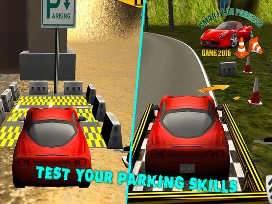 Изображение игры: City Car Parking Sim Test 2016-Real Car Driving 3D