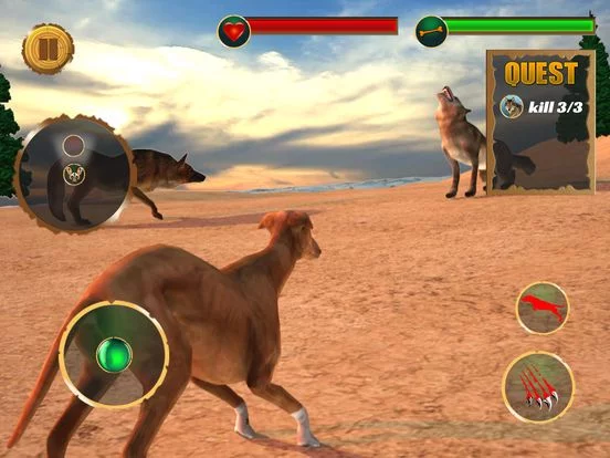 Изображение игры: Stray Dog Simulator Games 2018