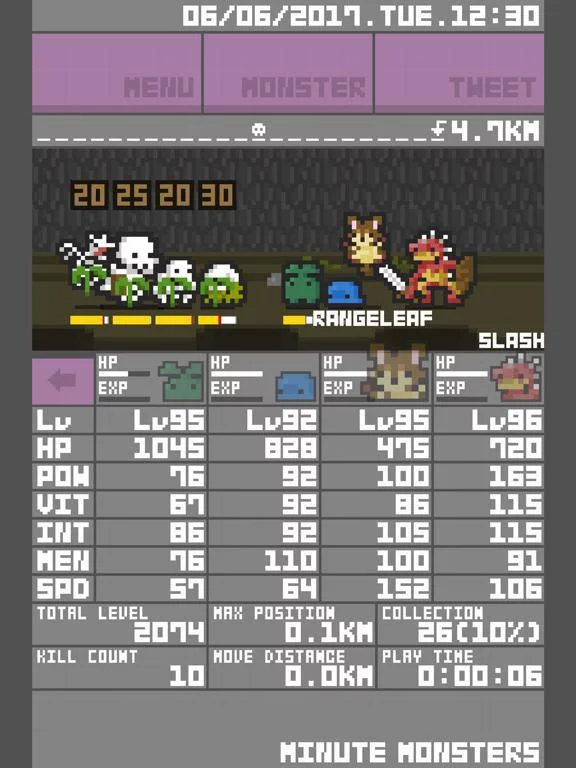 Изображение игры: MinuteMonsters