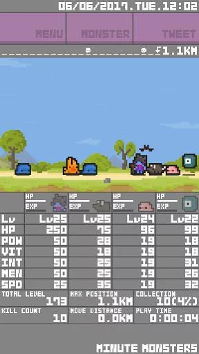 Изображение игры: MinuteMonsters