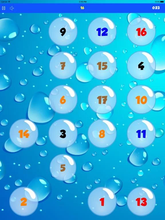 Изображение игры: Bubbles Count