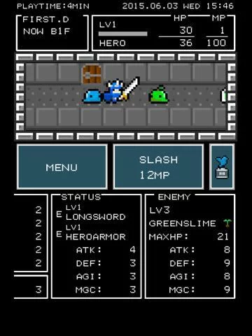 Изображение игры: MinuteDungeon