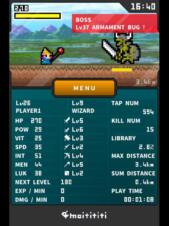 Изображение игры: MinuteFrontier