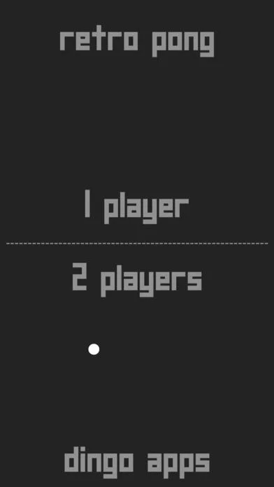 Изображение игры: Retro Pong Game