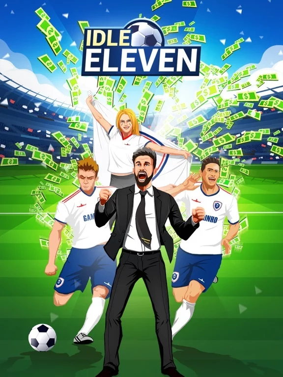 Изображение игры: Idle Eleven - Soccer Tycoon