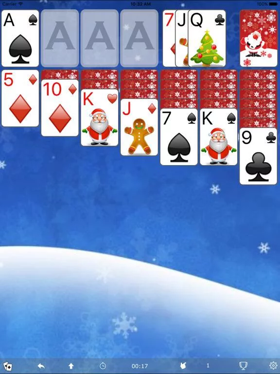 Изображение игры: Solitaire for Christmas