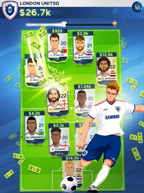 Изображение игры: Idle Eleven - Soccer Tycoon