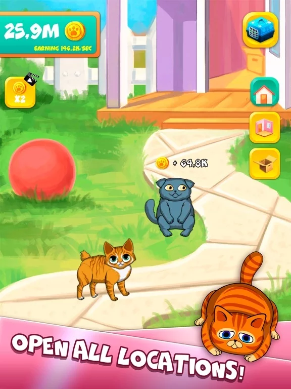 Изображение игры: Kitten Evolution: Meow Clicker