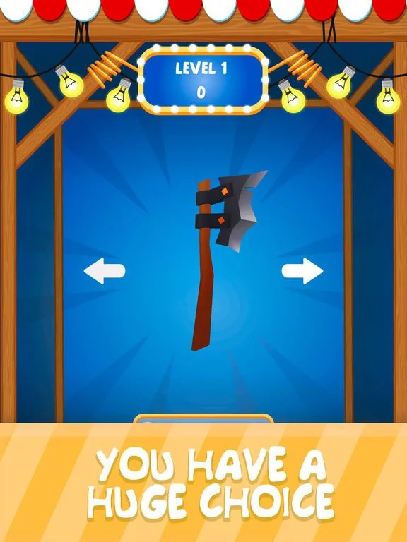 Изображение игры: Axe Throw: Hit and Champ!