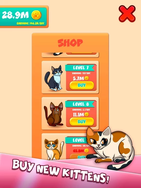 Изображение игры: Kitten Evolution: Meow Clicker