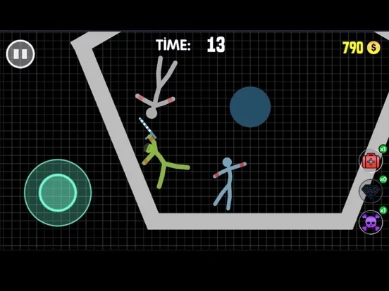 Изображение игры: stick Warriors: Legends Hero