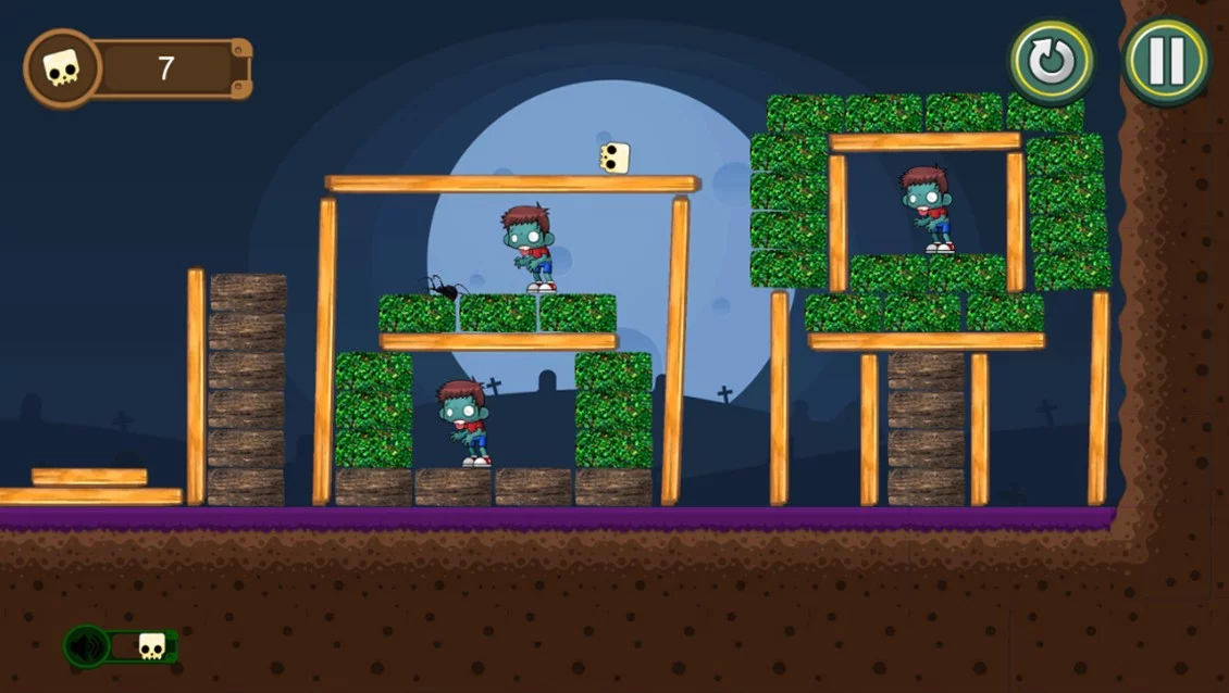 Изображение игры: Angry Zombies
