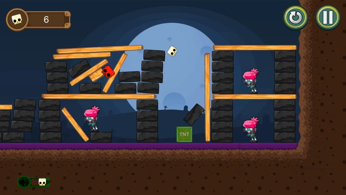 Изображение игры: Angry Zombies