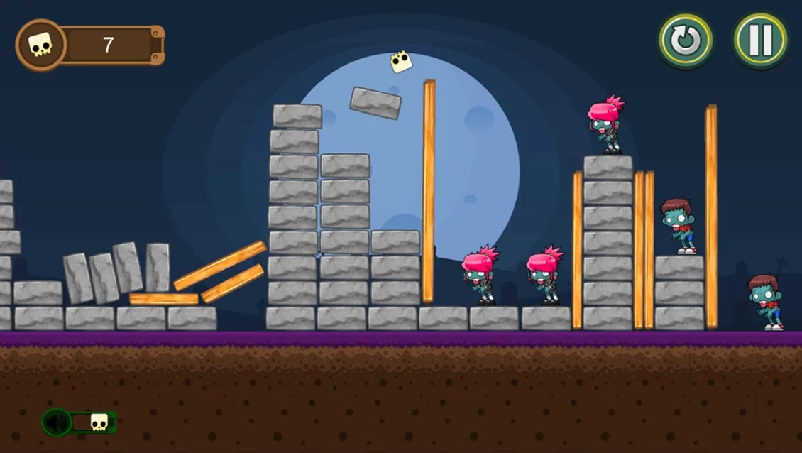 Изображение игры: Angry Zombies