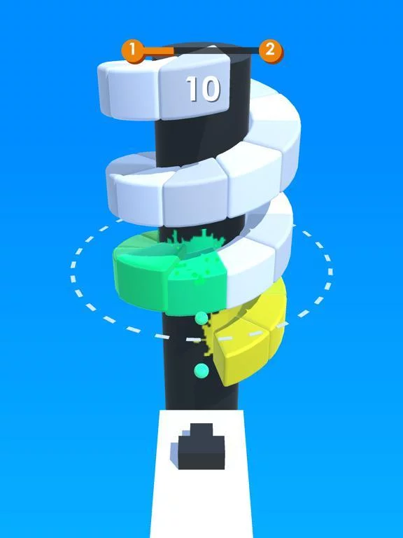 Изображение игры: Paint Tower 3D
