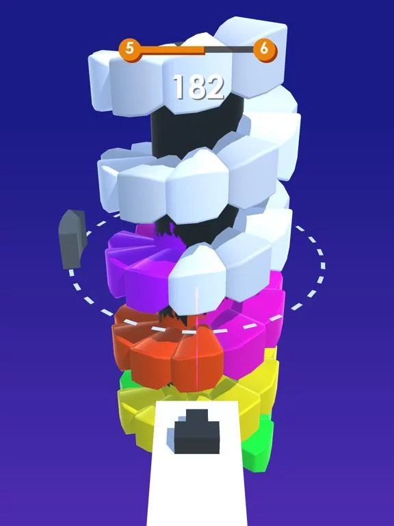 Изображение игры: Paint Tower 3D