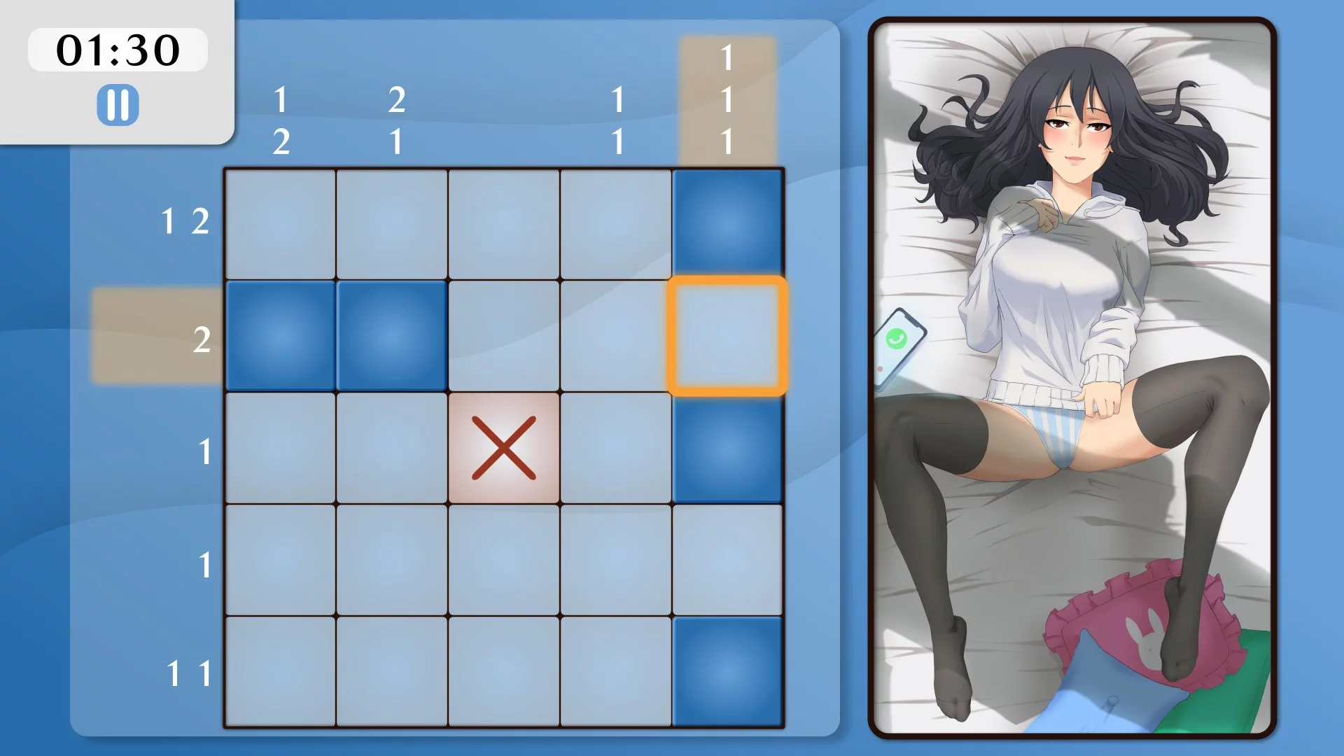 Изображение игры: Hentai Picross
