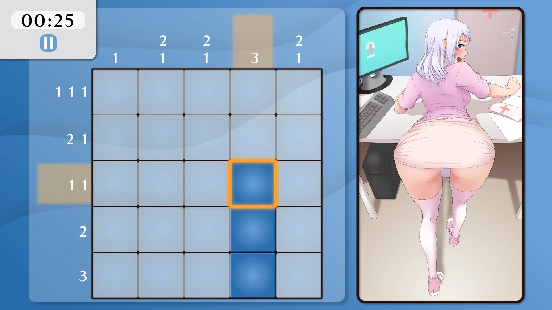 Изображение игры: Hentai Picross