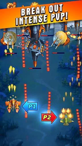 Изображение игры: HAWK – Alien Arcade Shooter. Freedom squadron