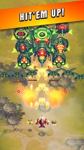 Изображение игры: HAWK – Alien Arcade Shooter. Freedom squadron