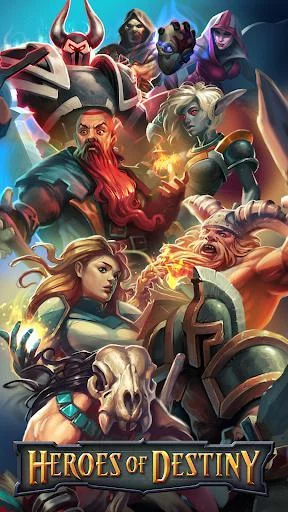 Изображение игры: Heroes of Destiny: Fantasy RPG, raids every week