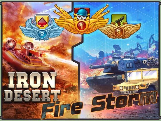 Изображение игры: Iron Desert - Fire Storm