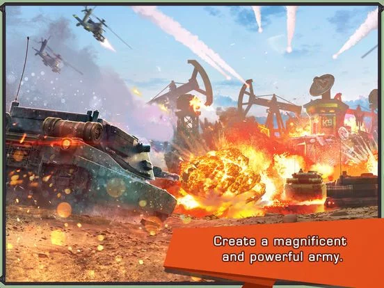 Изображение игры: Iron Desert - Fire Storm