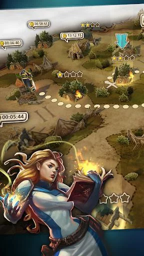 Изображение игры: Heroes of Destiny: Fantasy RPG, raids every week
