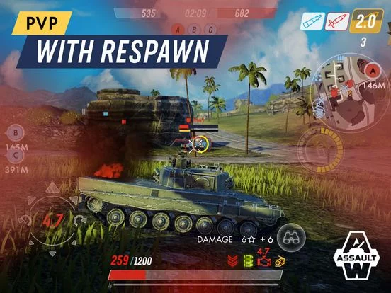 Изображение игры: Armored Warfare: Assault