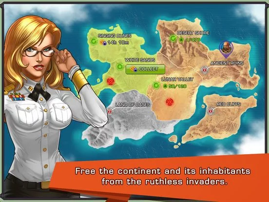 Изображение игры: Iron Desert - Fire Storm