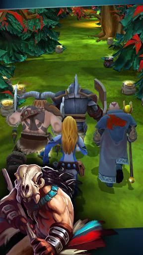 Изображение игры: Heroes of Destiny: Fantasy RPG, raids every week
