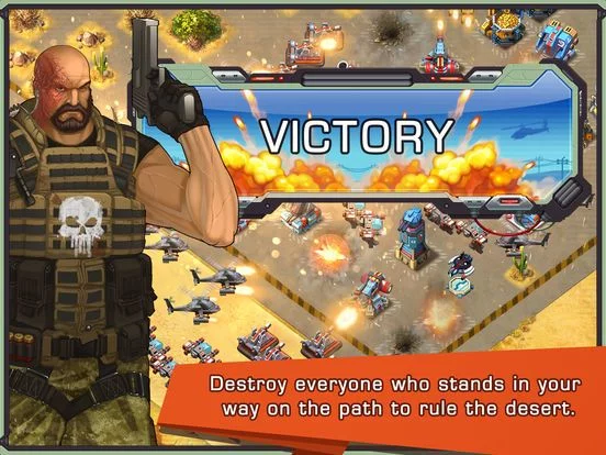 Изображение игры: Iron Desert - Fire Storm