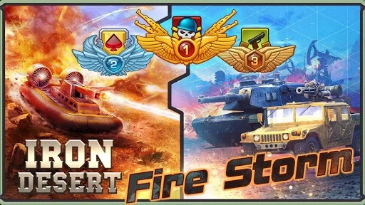 Изображение игры: Iron Desert - Fire Storm