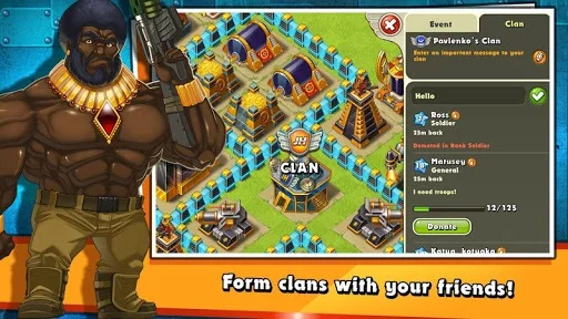 Изображение игры: Jungle Heat: War of Clans