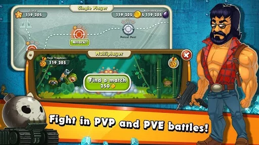 Изображение игры: Jungle Heat: War of Clans