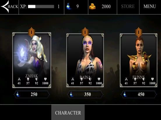 Изображение игры: fight of the immortal girls