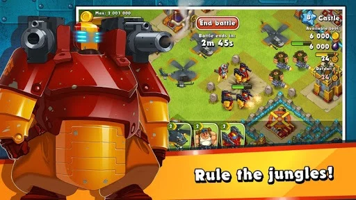Изображение игры: Jungle Heat: War of Clans