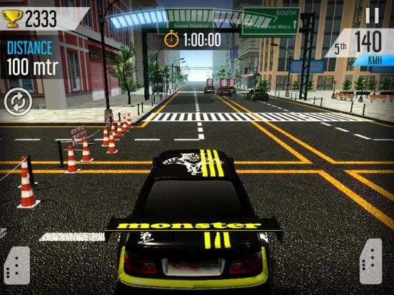 Изображение игры: The Racer