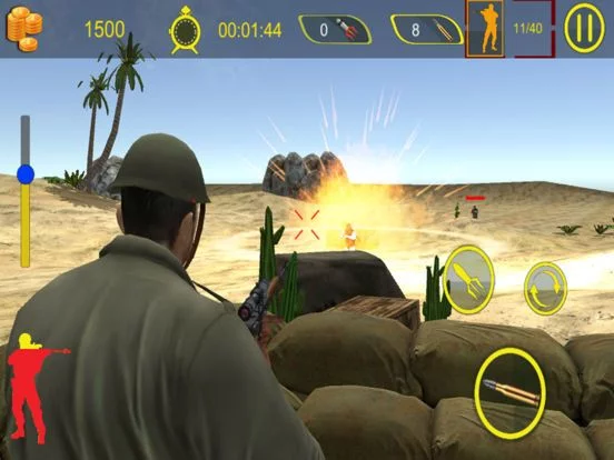 Изображение игры: War Gun Fight