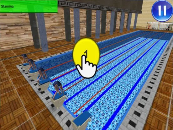Изображение игры: Swimming Race