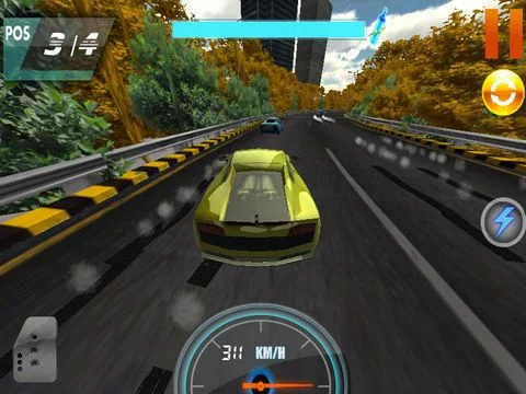 Изображение игры: 3D Speed Racer Car