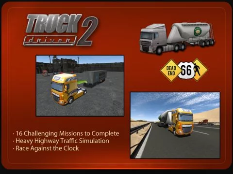 Изображение игры: Truck Driver Pro 2: Real Highway Traffic Simulator Game 3D
