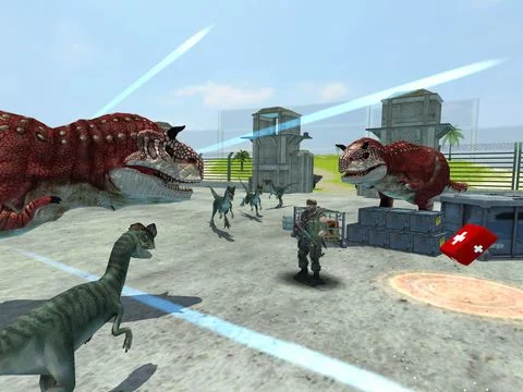 Изображение игры: Dinosaur: Mercenary War