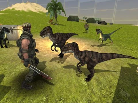 Изображение игры: Dinosaur: Mercenary War