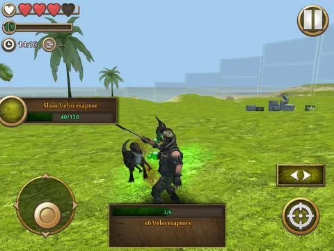 Изображение игры: Dinosaur: Mercenary War