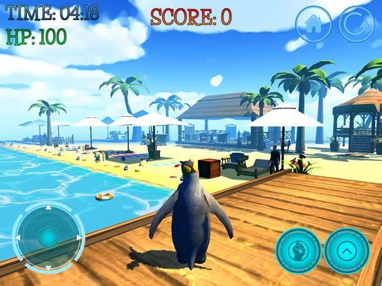 Изображение игры: Penguin Simulator