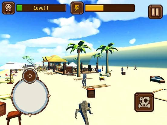 Изображение игры: Crocodile Attack 3D