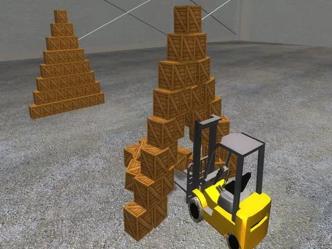 Изображение игры: Forklift Master 3D Realistic Simulator