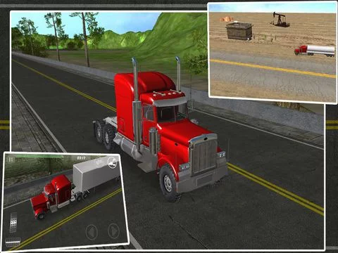 Изображение игры: Truck Driver Pro: Real Highway Racing Simulator